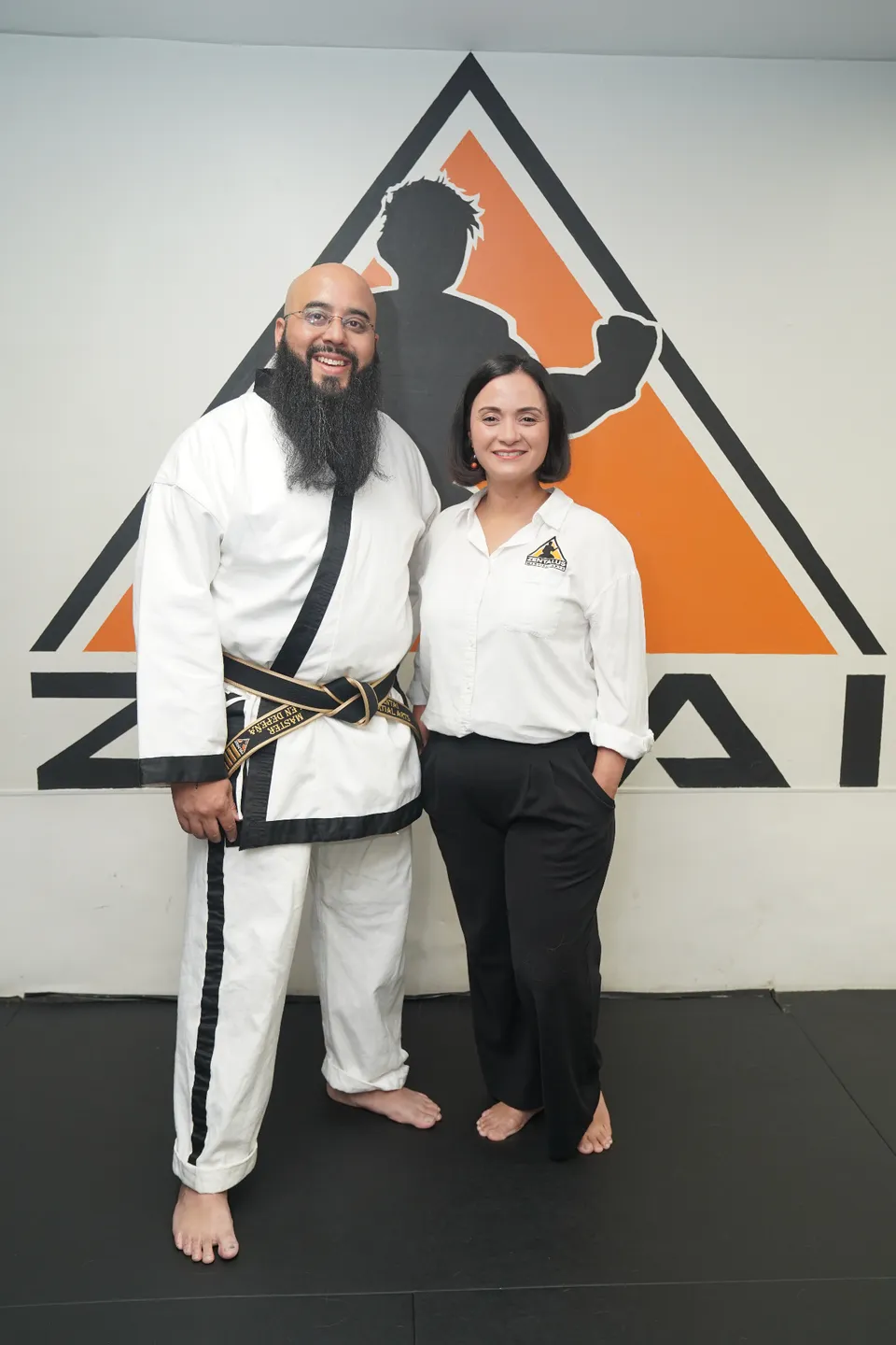 Allen and Naomy De Peña at ZENTAI