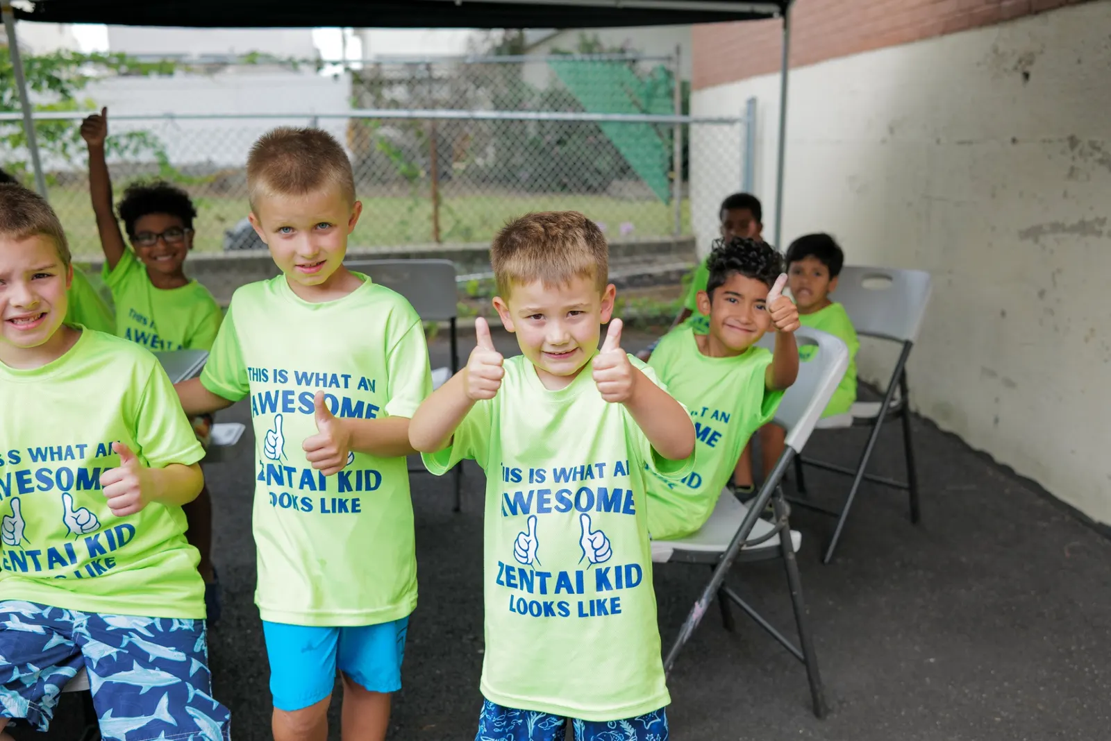 ZENTAI Summer Camp awesome ZENTAI kids